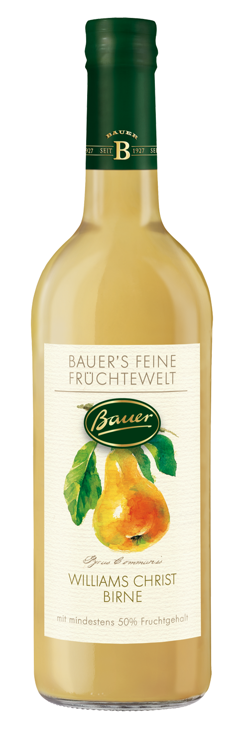 Bauer's feine Früchtewelt Williams Birnennektar Bauer's feine Früchtewelt Williams Birnennektar