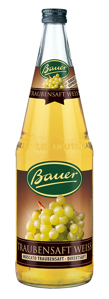 Bauer Traubensaft weiß