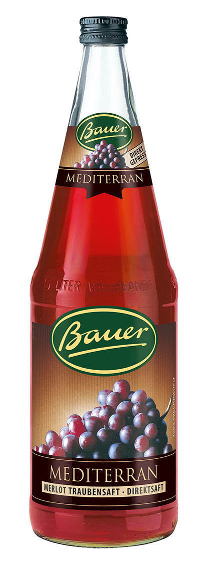 Bauer Merlot Traubensaft